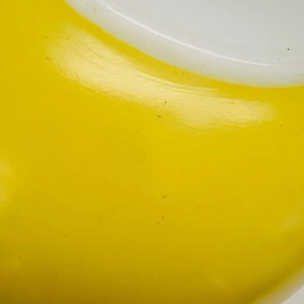 PYREX Primary Colors Yellow 404 Mixing Bowl 4 Qt